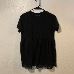 ASOS Black maternity shirt size 8